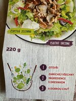 Salat s kurecim masem