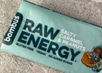Raw energy salted caramel & peanuts