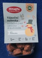 Vánoční sušenky s vlašskými ořechy a kořením