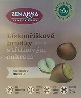 Lískooříškové hrudky s třtinovým cukrem