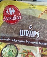 Wraps blé complet