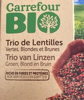 Trio de lentilles