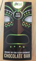 Organic bio raw vegan handmade chocolate bar