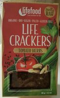 Life crackers tomato herbs