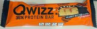 QWIZZ protein bar, arašídové máslo
