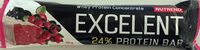 EXCELENT protein bar  černý rybíz s brusinkami