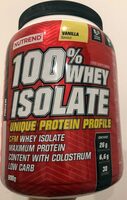 100 % whey isolate  - vanilka