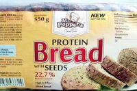 Protein bread with seeds