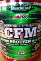 CFM Nitro Protein Isolate, mléčná vanilka
