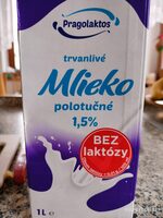 Mléko se sníženým obsahem laktózy 1,5%