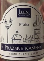 Prazské kameny stone shaped candy