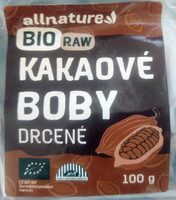 Kakaové boby drcené