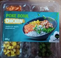 Poke bowl jasmínová rýže, kuřecí prsa