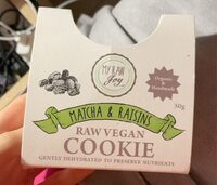Matcha & raisins cookie