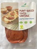 Plant-based sliced sausage