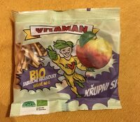 Bio jablečné hranolky sušené