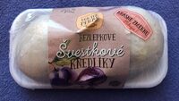 Bezlepkové švestkové knedlíky