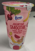 Jogurtové smoothie banán, zázvor, červená řepa