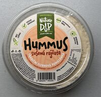 Hummus se sušenými rajčaty