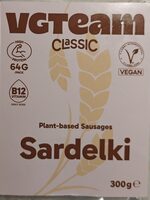 Plant-based sausages
