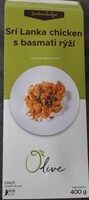 Srí Lanka chicken s basmati rýži