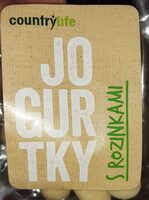 Jogurtky s rozinkami