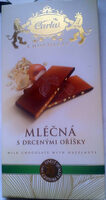Mléčná s drcenými oříšky