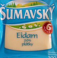 Šumavský Eidam 20% plátky