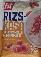 Rice porridge salted caramel and almond flavour