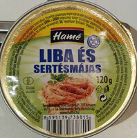 Liba és sertésmájas