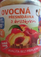 Ovocná přesnídávka s broskvemi