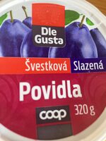 Slazená švestková povidla