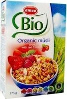 Emco Organic Muesli With Red Fruits