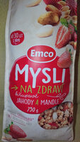 MYSLI NA ZDRAVÍ křupavé JAHODY A MANDLE