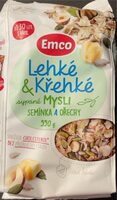 Lehké & křehké sypane mysli semínka a ořechy