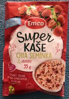 Super kaše - chia semínka a jahody