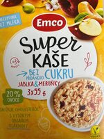 Super kaše bez přidaného cukru jablka&meruňky
