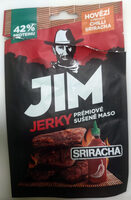 Prémiové sušené maso sriracha