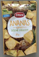 Sušené kousky ananasu