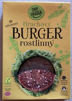 Hrachový burger rostlinný