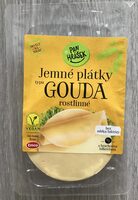 Jemné rostlinné plátky typu gouda