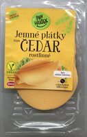Jemné plátky typu čedar