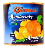 Mandarínky lúpané