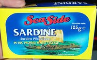 Sardine în suc propriu și ulei vegetal