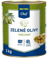Olivy zelené krájané