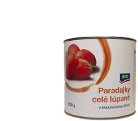 Paradajky lúpané celé