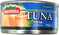 Tuna steak in brine