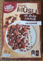 Křupavé MÜSLI tři druhy čokolády CELOZRNNÉ