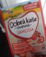 Dobrá kaše ovesná jahoda