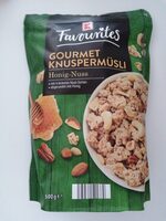 Gourmet Knuspermüsli Honig-Nuss